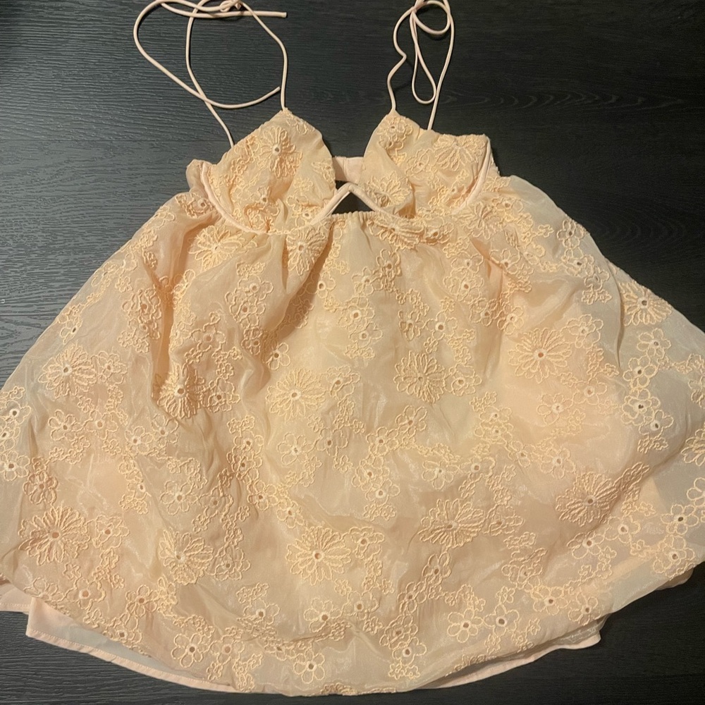 For Love & Lemons Frances Mini Dress - SIZE: S